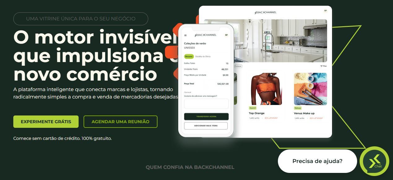 Mais do que uma plataforma de comercialização de estoques, a BackChannel é uma parceira estratégica para vendedores e compradores encontrarem as melhores oportunidades.
